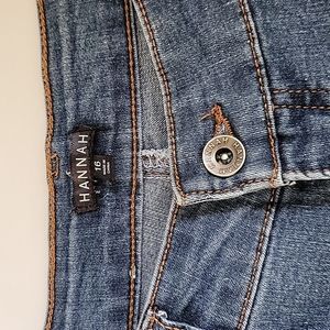 Denim shorts, size 16